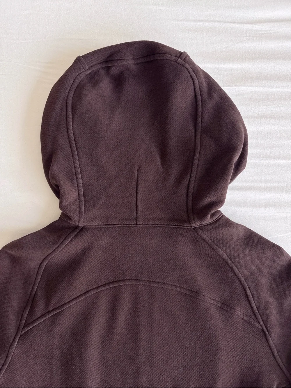 lululemon Scuba Full-Zip Cropped Hoodie Espresso/Gold Size 2 NWOT